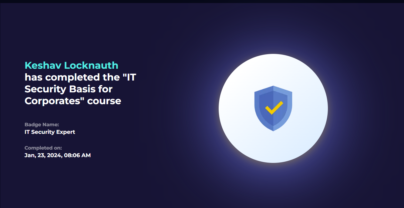 LetsDefend IT Security Expert badge